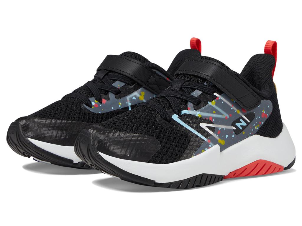 New Balance Kids Rave Run v2 Bungee Lace with Top Strap (Little Kid/Big Kid)