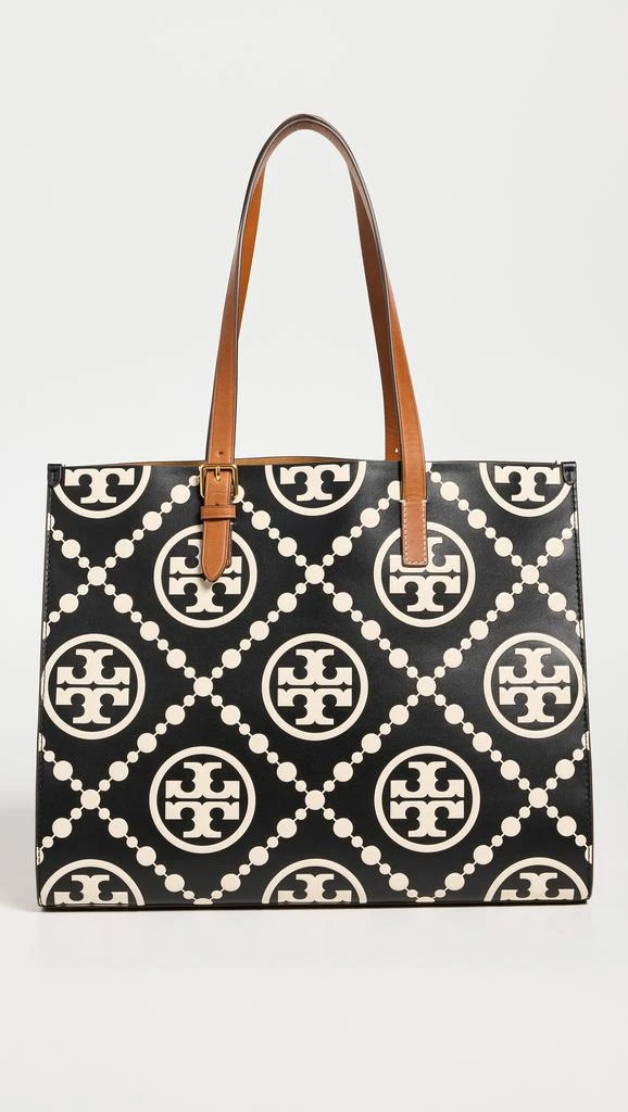 Tory Burch T Monogram Contrast Embossed Tote 1