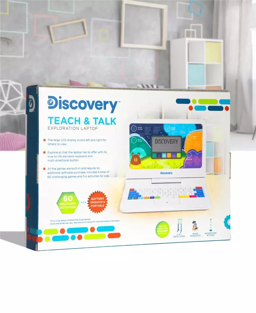 Discovery Kids Teach & Talk Laptop, Educational Interactive Computer 6