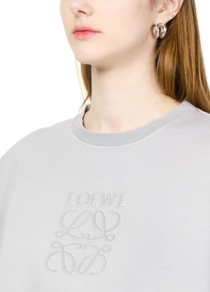 Loewe Cropped cotton t-shirt 4