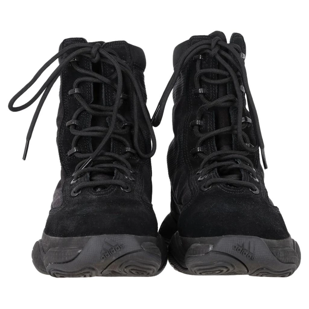 YEEZY Adidas Yeezy 500 High Tactical Boots in Black Suede 2