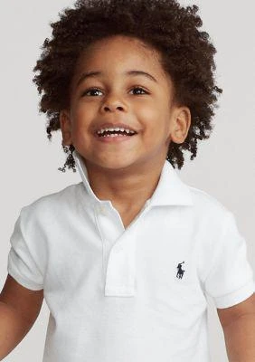 Ralph Lauren Lauren Childrenswear Boys 2 7 Cotton Mesh Polo Shirt 3