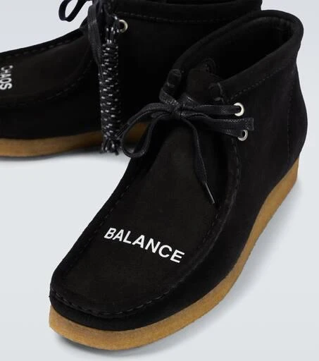 Clarks x Undercover Wallabee suede boots 3