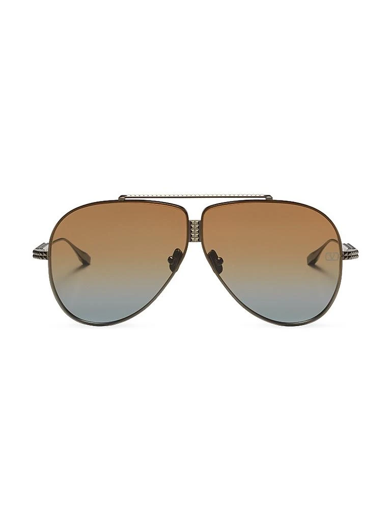 Shop XVI 64MM Aviator Sunglasses on Sale at BeyondStyle  display picture 2