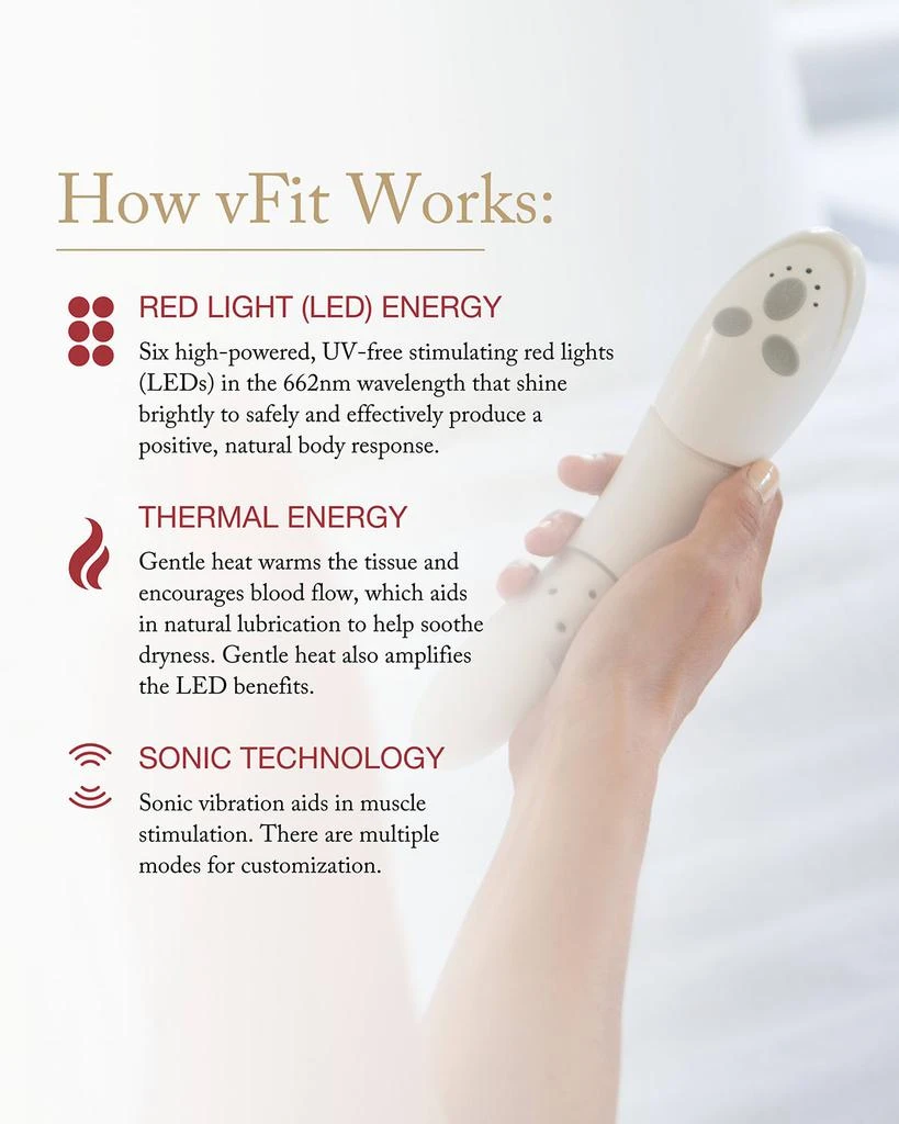 Joylux vFit Red-Light Intimate Wellness Device 8