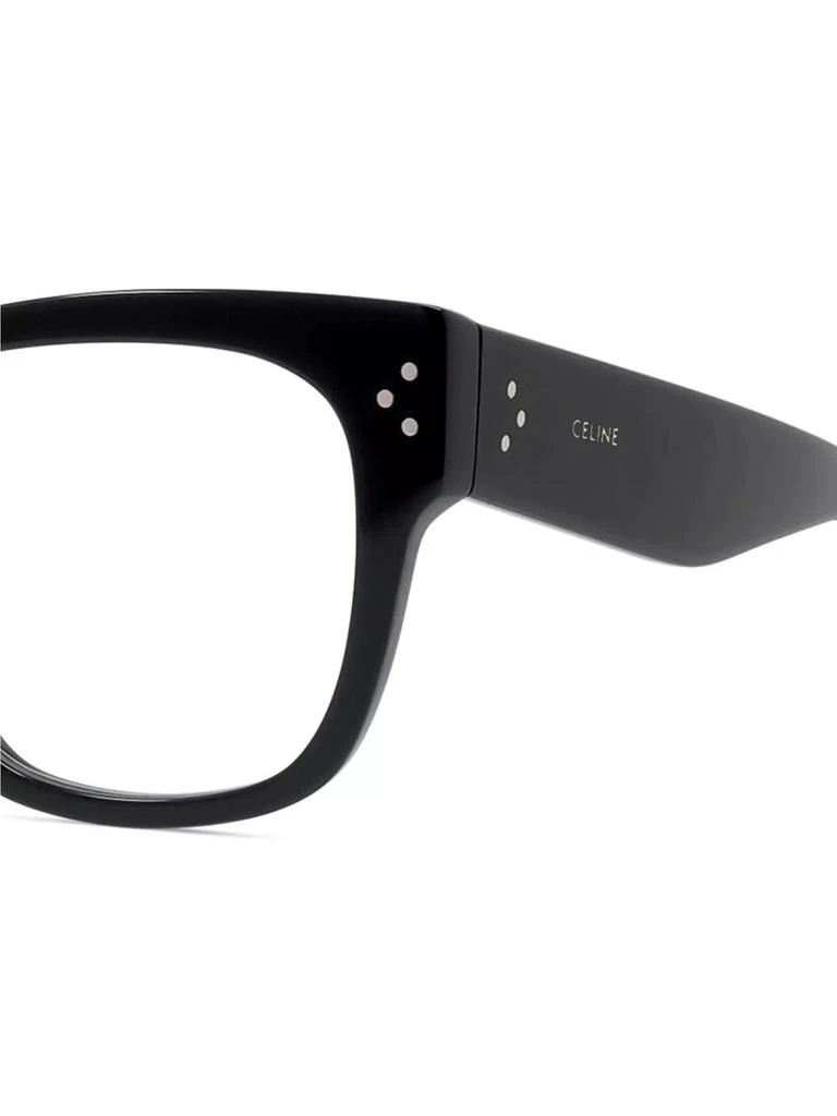Celine 53MM Bold 3 Dots Square Eyeglasses 3