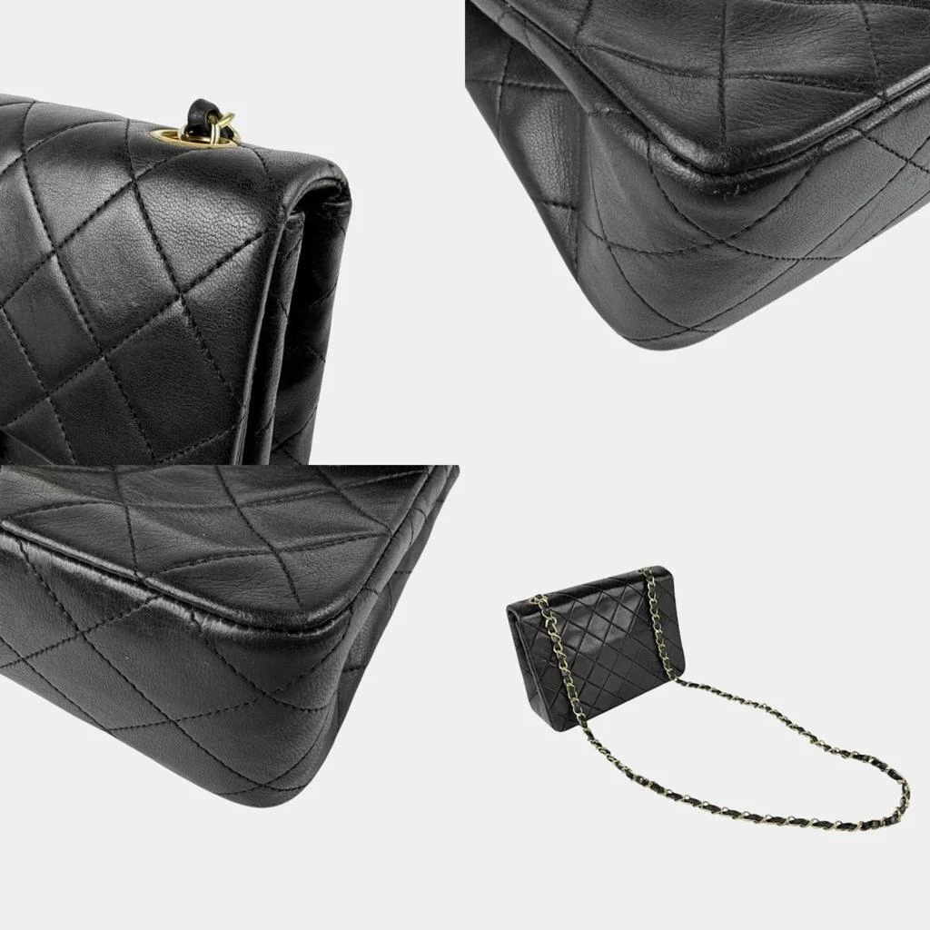 Chanel Chanel Black Lambskin Flap Shoulder Bag 3