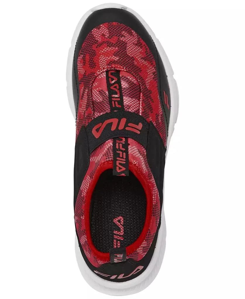 Fila Big Kids Land Buzzer Slip-On Casual Sneakers from Finish Line 4