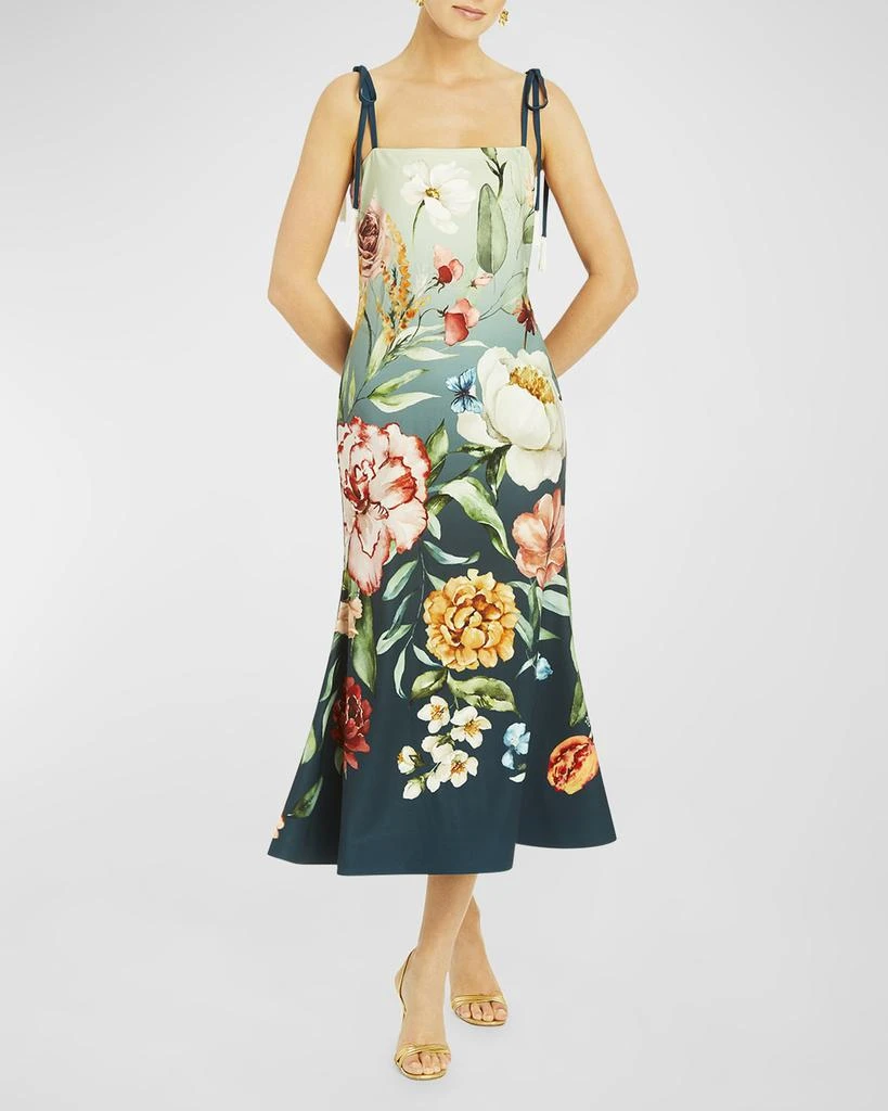Mestiza New York Tropez Reversible Floral-Print Midi Dress 1