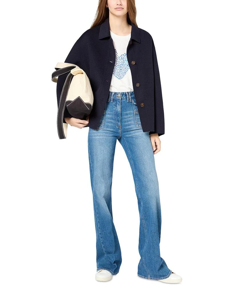 Gerard Darel Baptiste Wool Coat 4