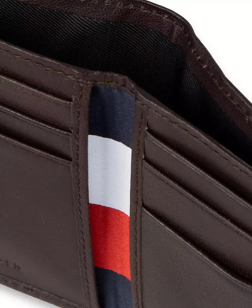 Tommy Hilfiger Men's Trifold Plaid Wallet 6