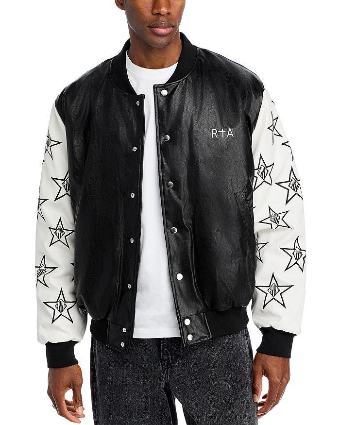 RTA Black and White Stars Jacket