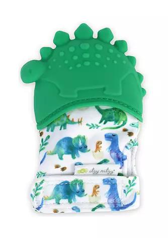 Itzy Ritzy Ritzy Baby Dino Teething Mitt