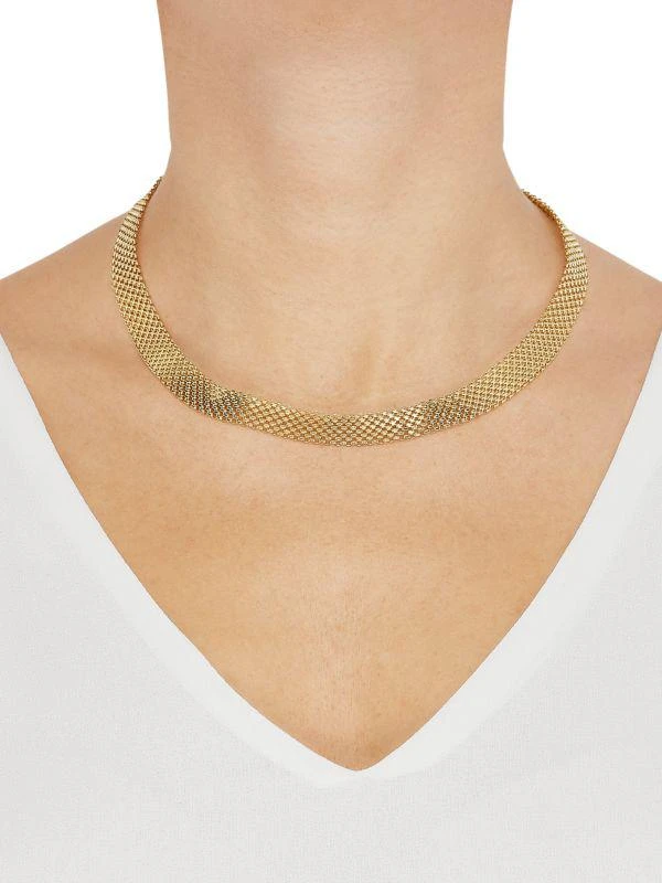 Saks Fifth Avenue 14K Yellow Gold Bismark Chain Necklace/18" 3
