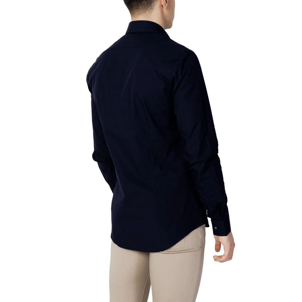 Calvin Klein Blue Cotton Shirt 2