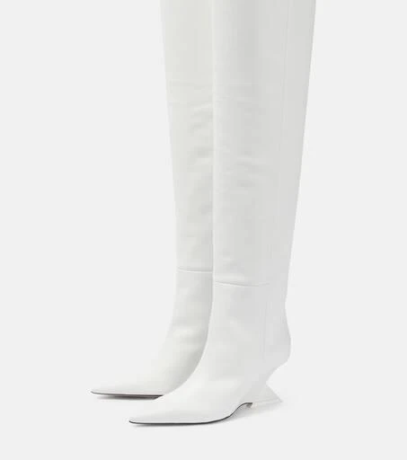 The Attico Cheope leather over-the-knee boots 5