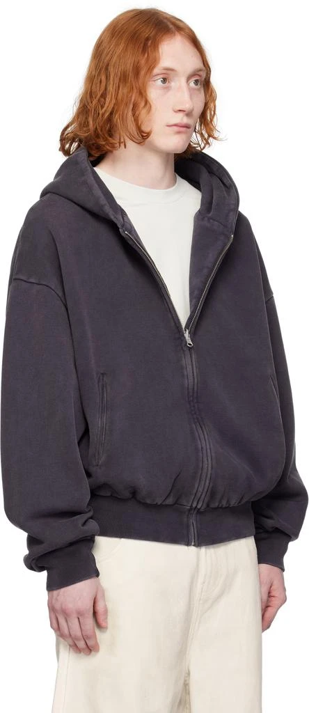 Entire Studios Navy Thermal Hoodie 2