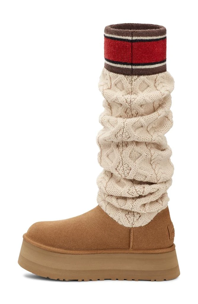 UGG® Sweater Letter Tall Boot 6