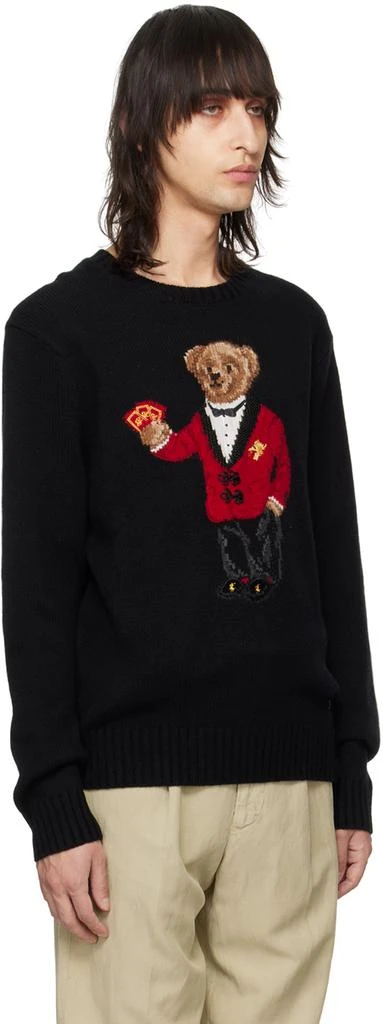 Polo Ralph Lauren Black Lunar New Year Polo Bear Sweater 2