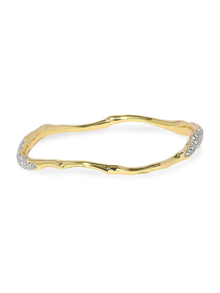 Alexis Bittar Solanales Two-Tone
Glass Crystal Bangle 3