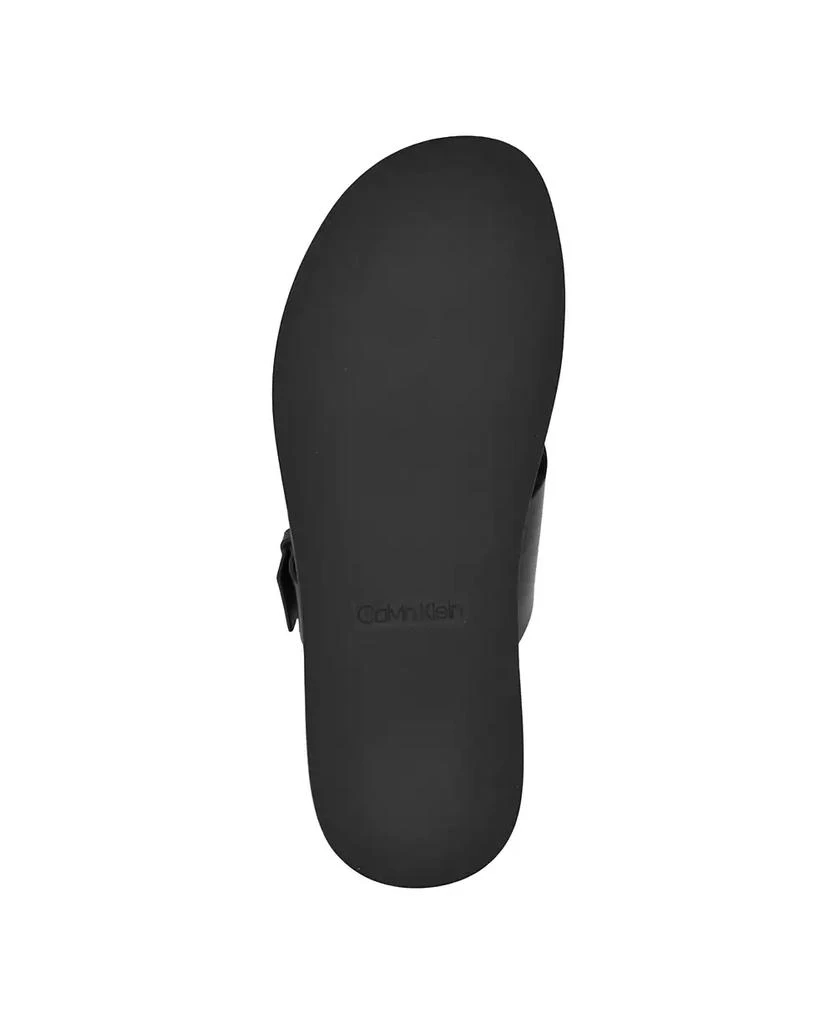 Calvin Klein Men's Elon Casual Slip-On Flat Sandals 5
