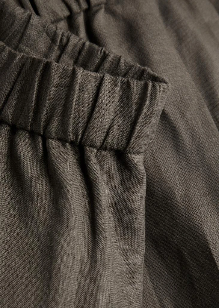 Max Mara Minnie cropped linen trousers 5