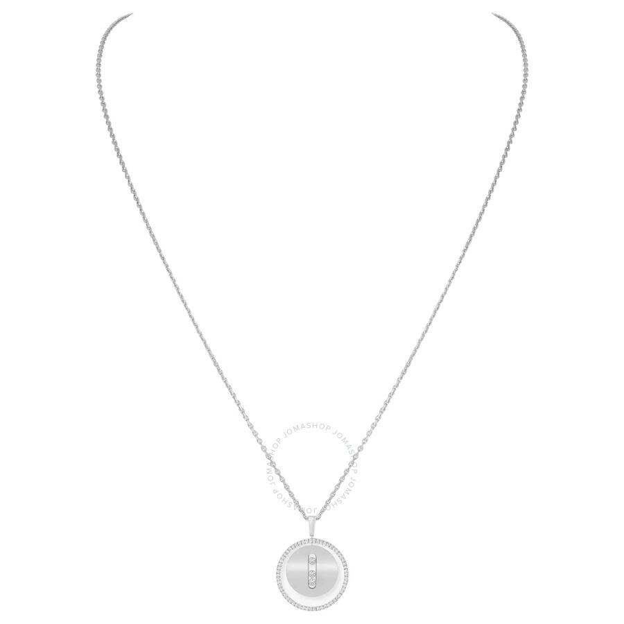 Messika Lucky Move 18k White Gold Gold Diamond Necklace