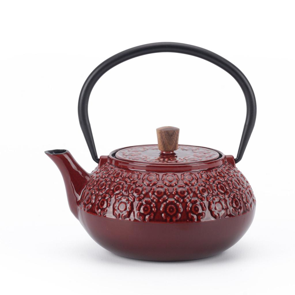 MNML Enameled Cast Iron Teapot - Sakura
