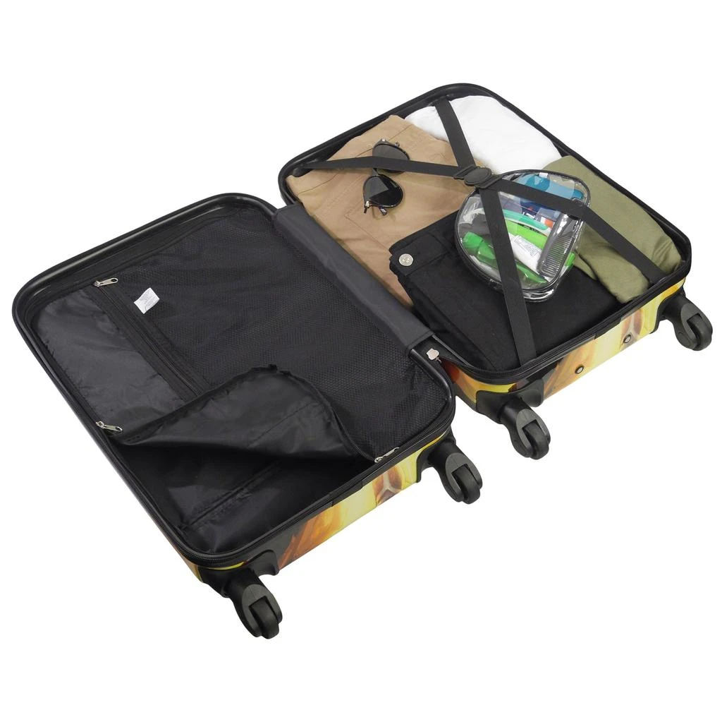 Concept One Dc Comics  Wonder Woman Printed 21” Hard-Sided Luggage 5