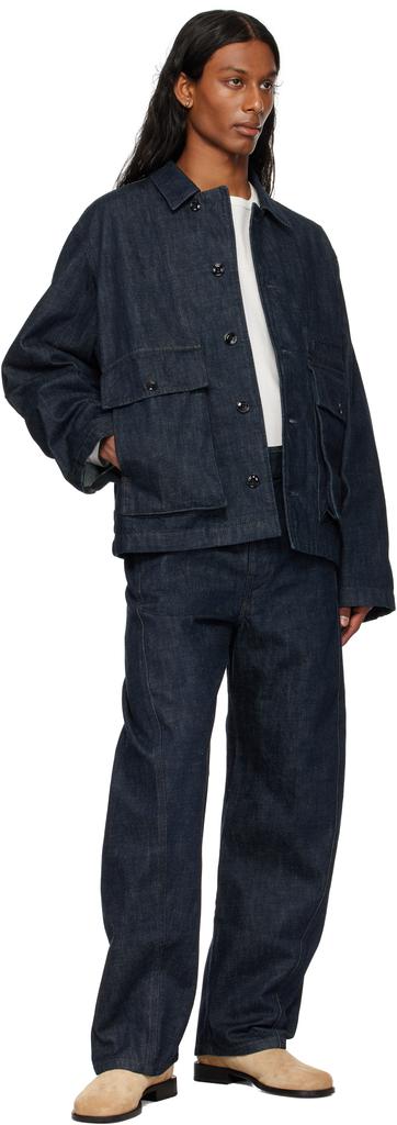 Lemaire Indigo Twisted Belted Jeans - Pants - BeyondStyle