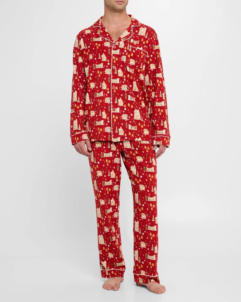 BedHead Pajamas Men's Gingerbread Long-Sleeve Pajama Set 2