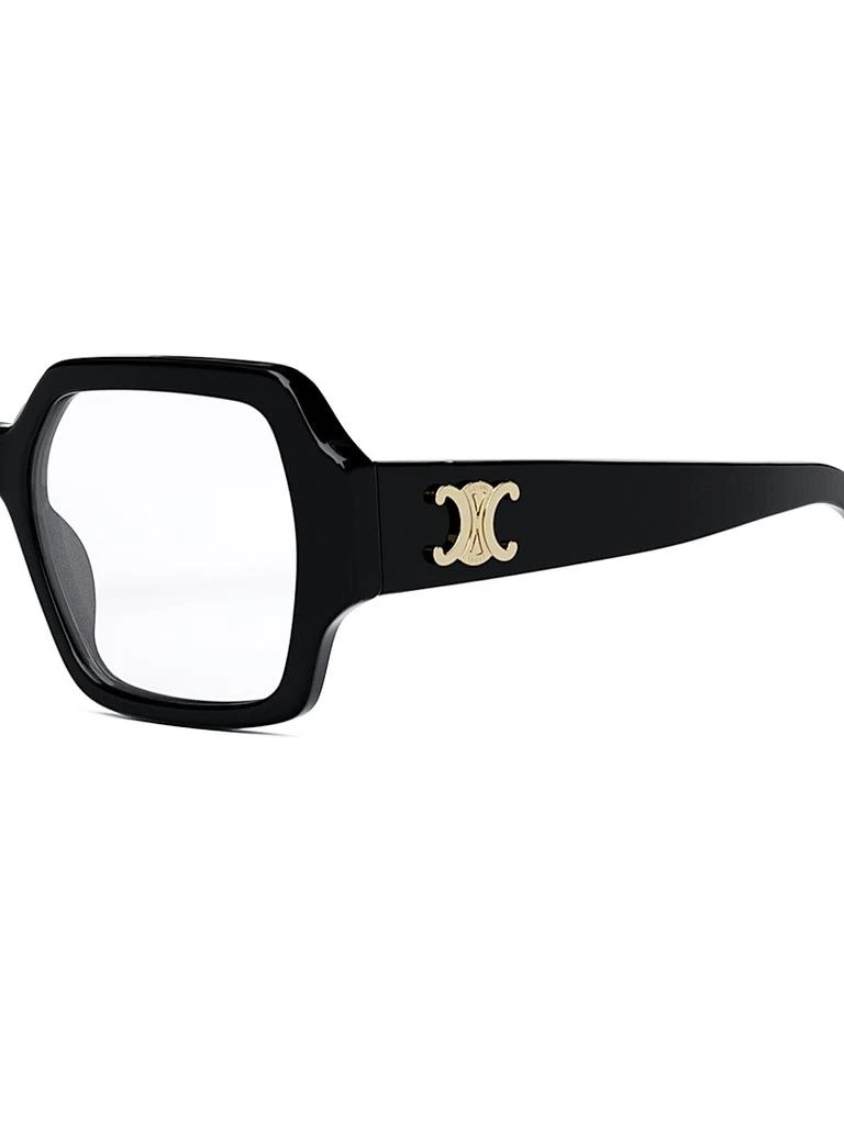 Celine Triomphe 52MM Square Optical Eyeglasses 3