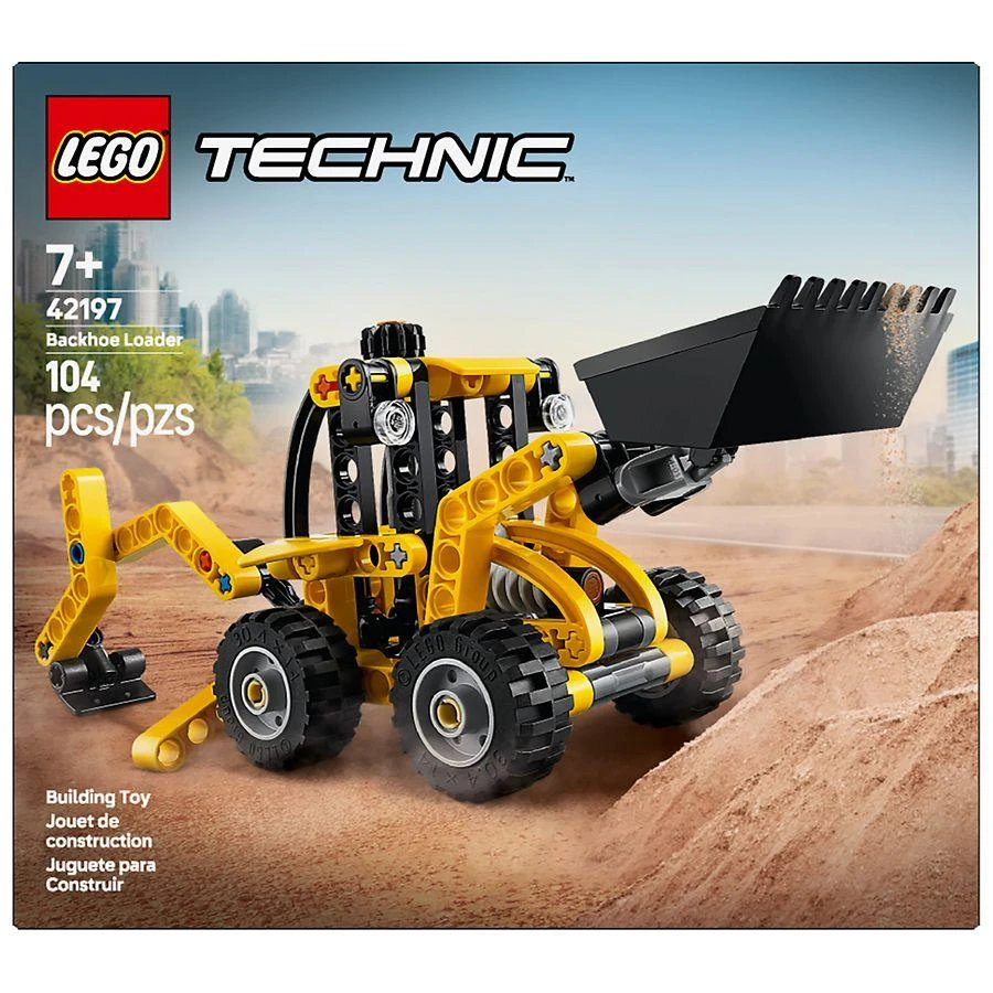 Lego Technic Backhoe Loader 104 Pieces 5