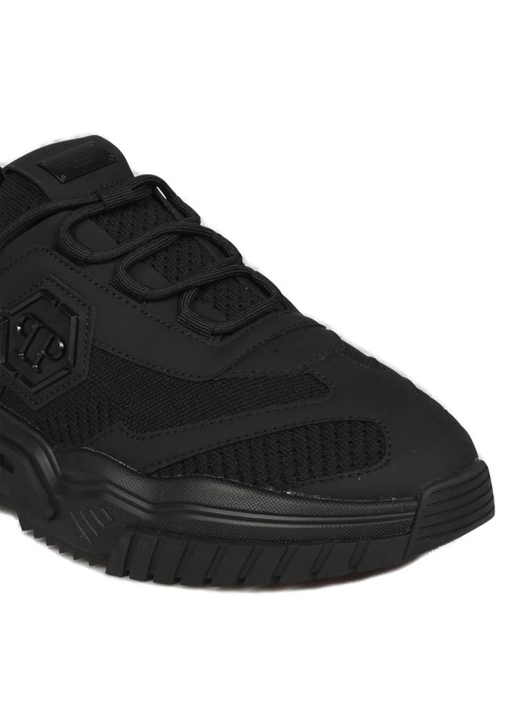 Philipp Plein Philipp Plein Logo Embossed Hexagon Sneakers 4