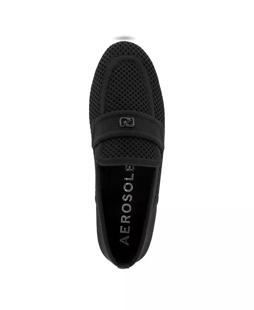 Aerosoles Women's Nanti Knit Smoking Slipper Flats 4