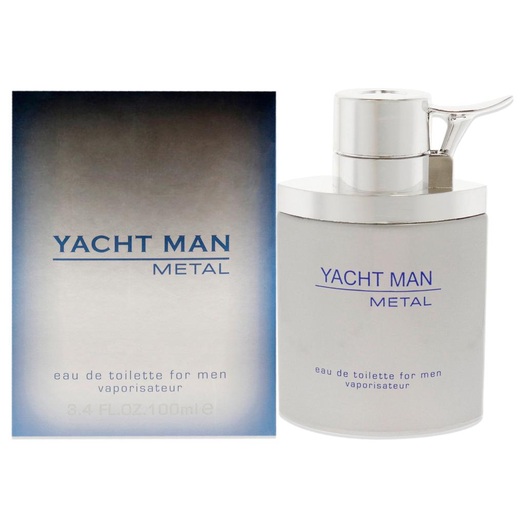 MYRURGIA Yacht Man Metal by  for Men - 3.4 oz EDT Spray