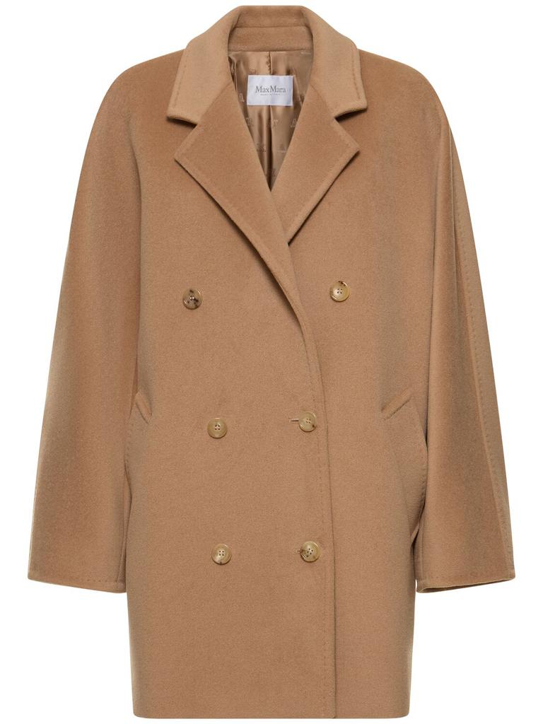 MAX MARA Rebus Wool & Cashmere Short Coat