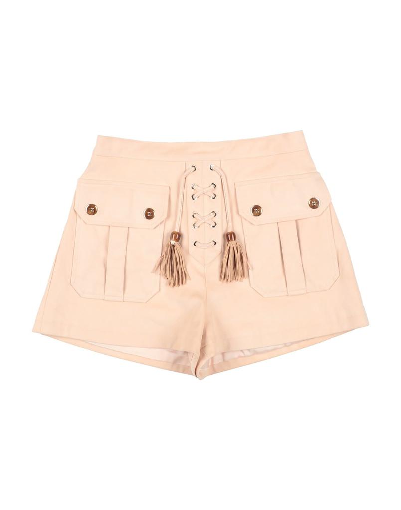 ショートパンツ ELISABETTA FRANCHI Crepe shorts with clamps and flaps Elisabetta Franchi Crepe Shorts With Clamps And Flaps In