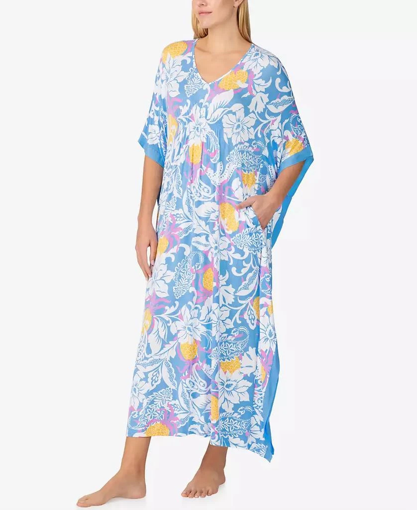 Ellen Tracy Women's Short 3/4 Sleeve Caftan 4