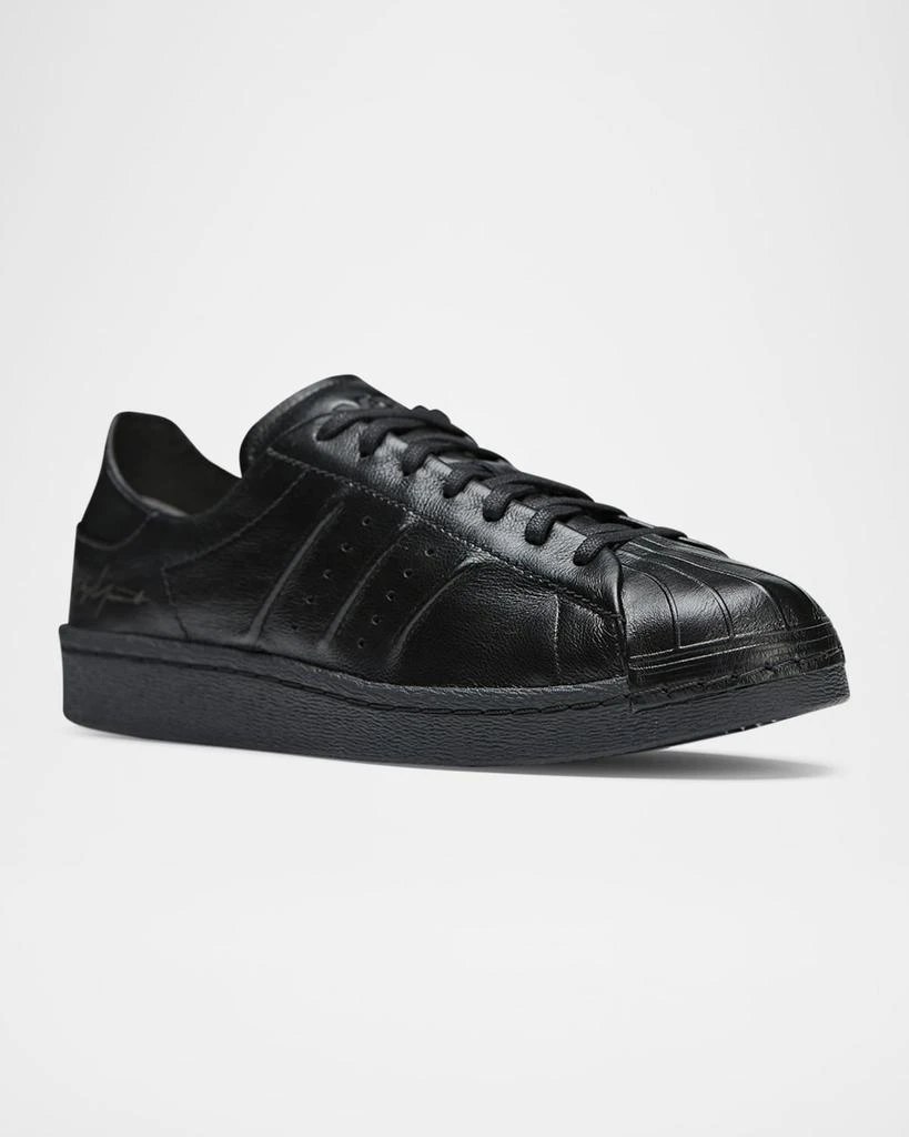 Y-3 Men's Superstar Leather Low-Top Sneakers 2