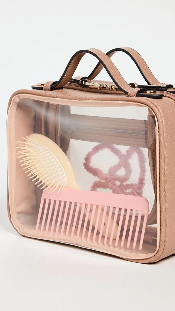 CALPAK Medium Clear Cosmetics Case 3