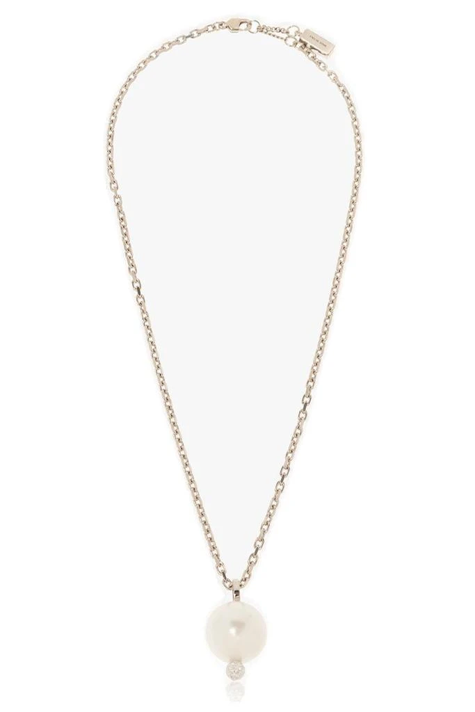 Givenchy Givenchy 4G Pearl Pendant Necklace 1
