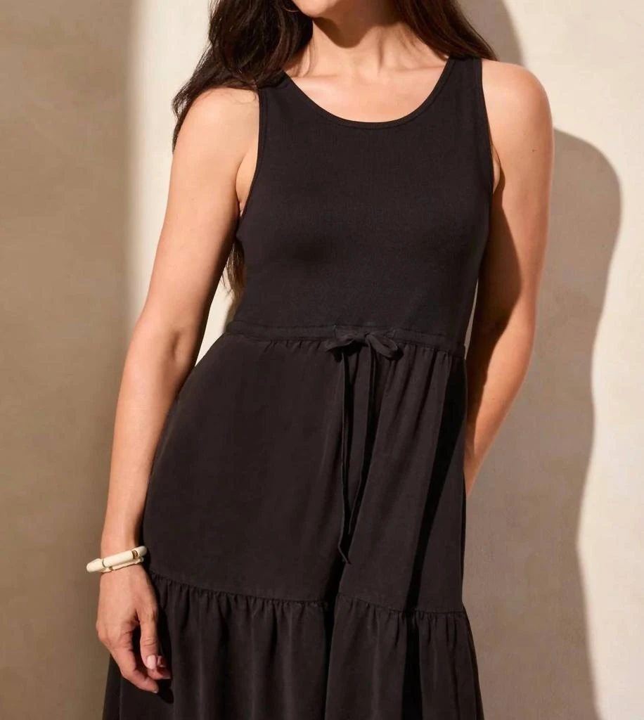 sachin and babi light blue dress Travelers™ Boatneck Drop-Waist Dress main image 1