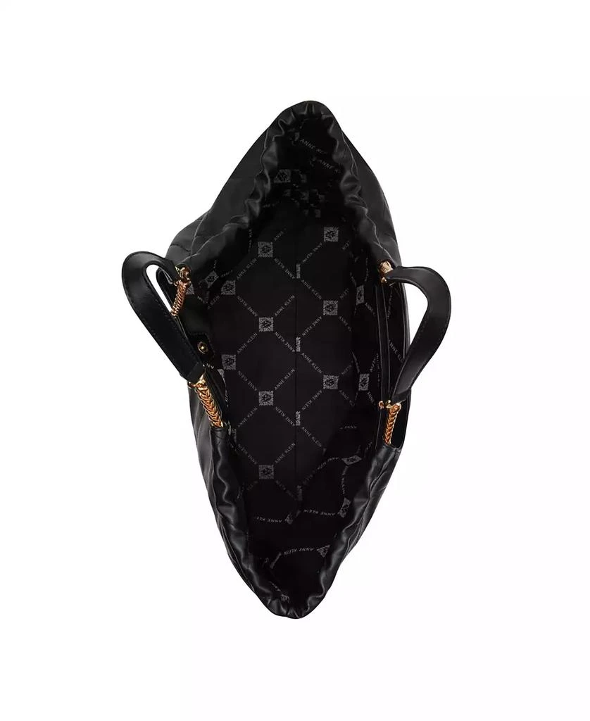 Anne Klein Stitched Quilted Extra Large Tote Bag 4