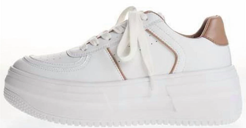 Steve Madden Perrin Sneaker In White 1