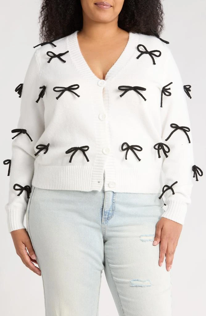 BY DESIGN Bow Cardigan