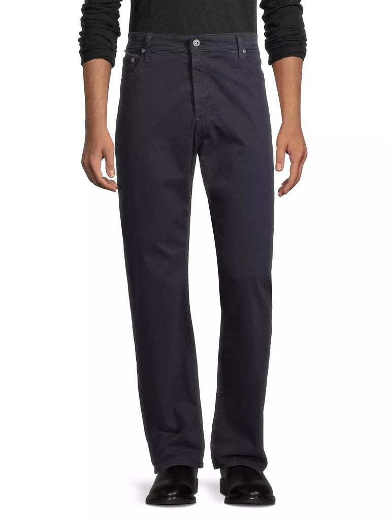 AG Jeans Graduate Straight-Leg Twill Pants 3