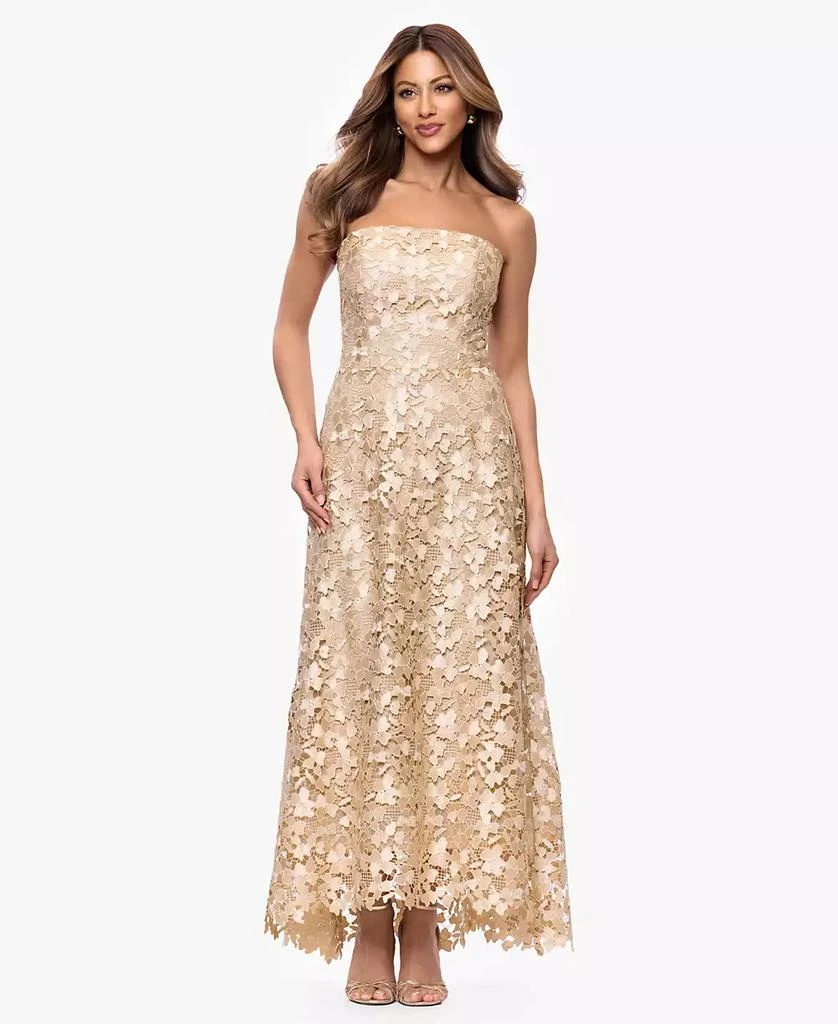 XSCAPE Women's Sleeveless Strapless Gown