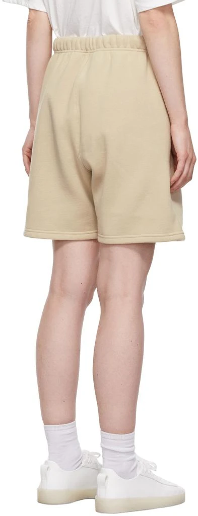 Essentials SSENSE Exclusive Beige Fleece Sweat Shorts 3