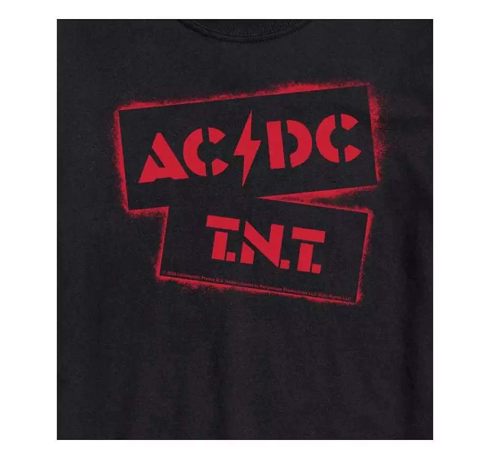 AIRWAVES Hybrid Apparel ACDC TNT Stencil Men's Short Sleeve Tee 2